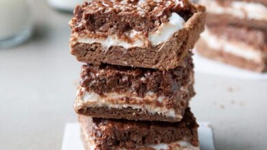 Cookies n cream marshmallow bars recipe