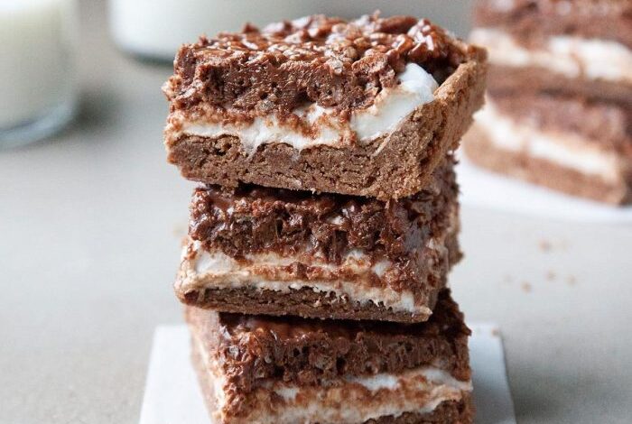 Cookies n cream marshmallow bars recipe