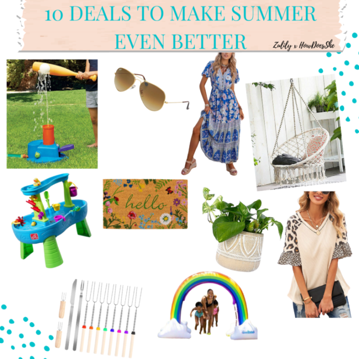 10 favorite deals to make summer even better