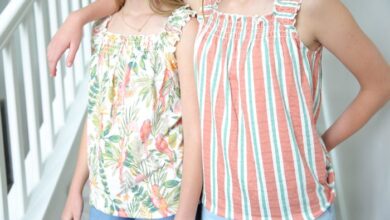 Summer vacation outfits for the whole family