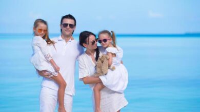Summer vacation outfits for the whole family