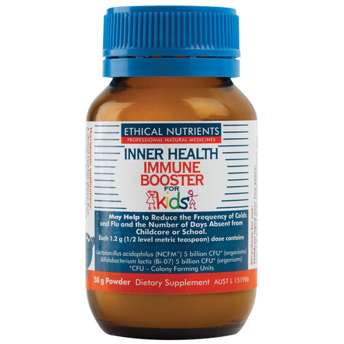 Immune boosters for children
