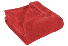 Cotton print minky blanket