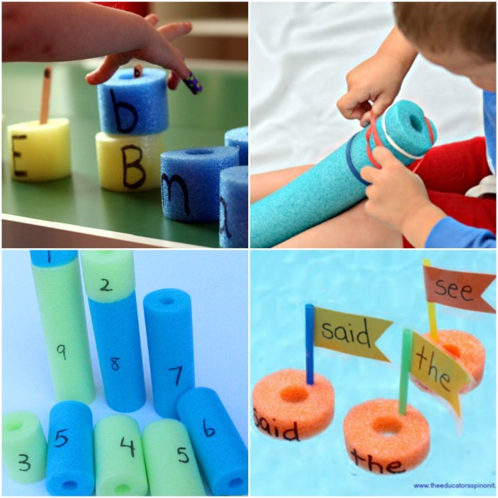 20 unique things to do with a pool noodle