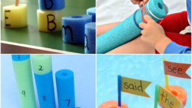 20 unique things to do with a pool noodle
