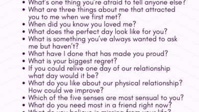 How well do you know your husband 50 questions to ask