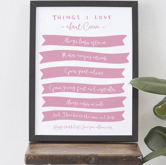 Favorite things tween girl