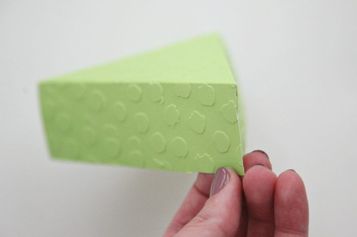 Diy pie slice boxes