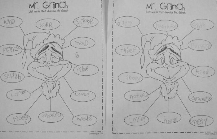How the grinch stole christmas activities
